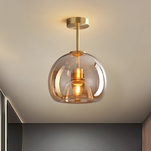 Vintage Bubble Glass Ceiling Light -