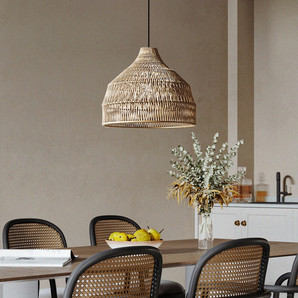 Zalap Rattan Woven Pendant Light Lampshade