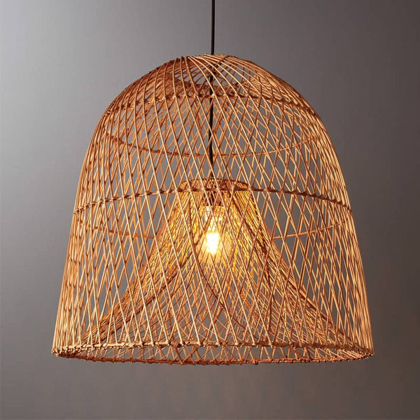 Japanese Rattan Creative Handmade Bedroom Pendant